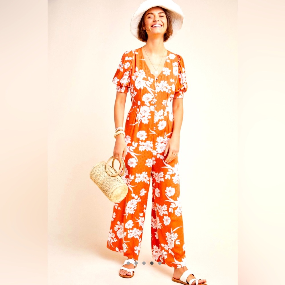 Anthropologie Nancy Jumpsuit XS
